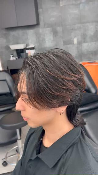 ミディアム メンズ メンズ特化美容師/ 四辻 凱斗のヘアスタイル