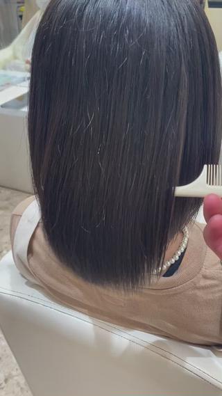 ミディアム 🌿レイヤー/ブリー チ/🌿JINのヘアスタイル