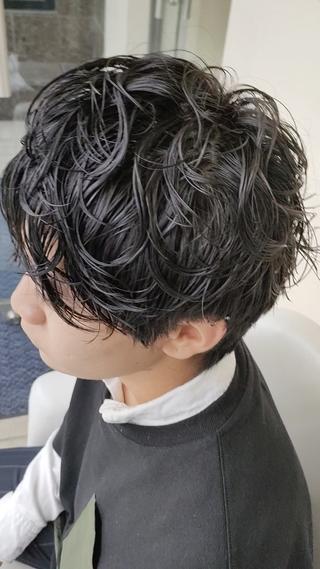 ショート 美髪矯正× 艶髪/賀川サトシのヘアスタイル