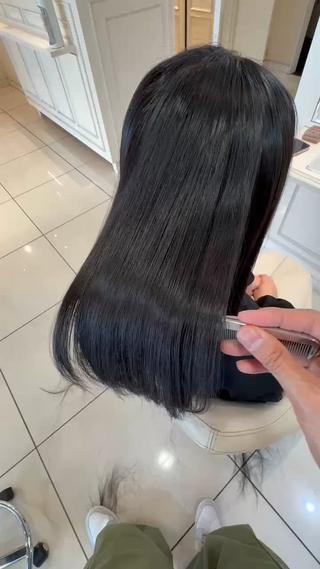 ミディアム 高橋 佑のヘアスタイル