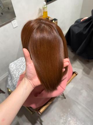 ミディアム 髪質改善 伊藤のヘアスタイル