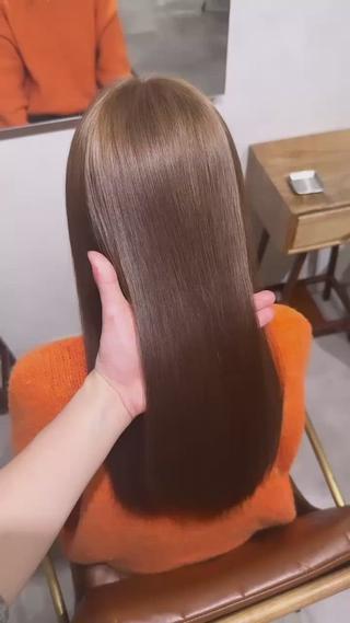 セミロング 髪質改善 伊藤のヘアスタイル