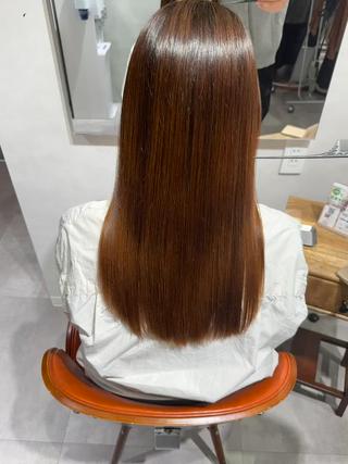 セミロング 髪質改善 伊藤のヘアスタイル