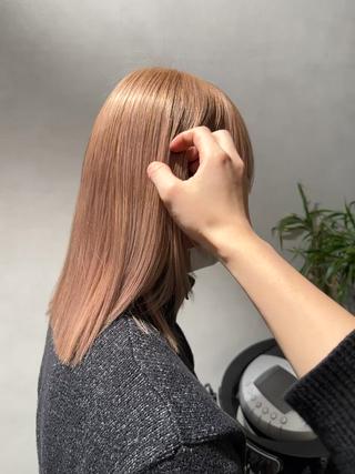 ミディアム カラー 髪質改善 伊藤のヘアスタイル