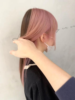 セミロング 髪質改善 伊藤のヘアスタイル
