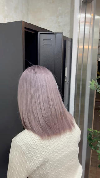 カラー 坂元 姫夏のヘアスタイル