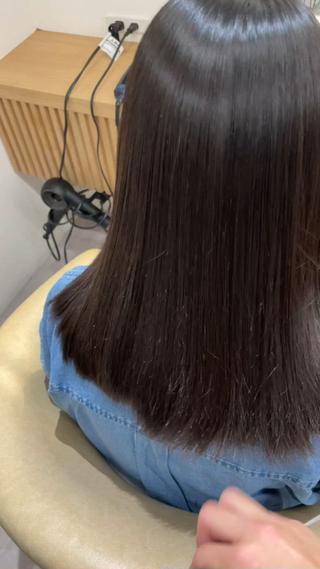 ロング ♥️似合わせボブ/ 縮毛矯正/大和田拓夢のヘアスタイル