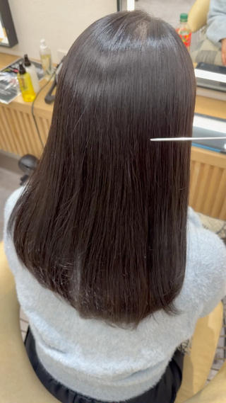 ロング ♥️似合わせボブ/ 縮毛矯正/大和田拓夢のヘアスタイル