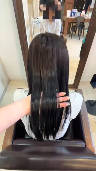 ロング 松本 さくらのヘアスタイル