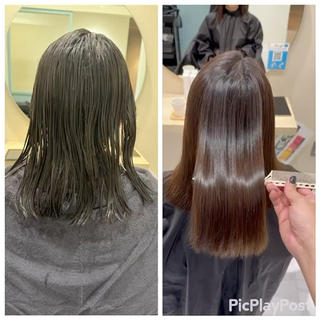 ミディアム 丹野 圭太のヘアスタイル