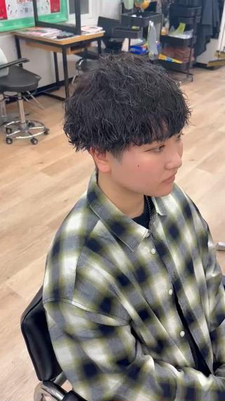 パーマ すどう あしゅりのヘアスタイル