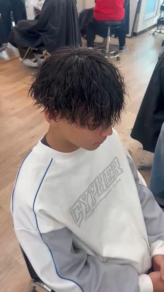 パーマ すどう あしゅりのヘアスタイル