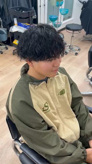 パーマ すどう あしゅりのヘアスタイル
