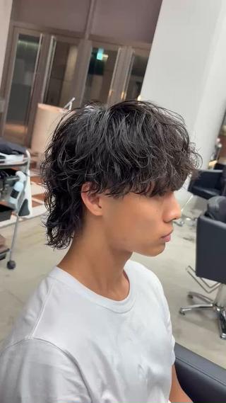 パーマ メンズ メンズパーマ特化 sayoのヘアスタイル