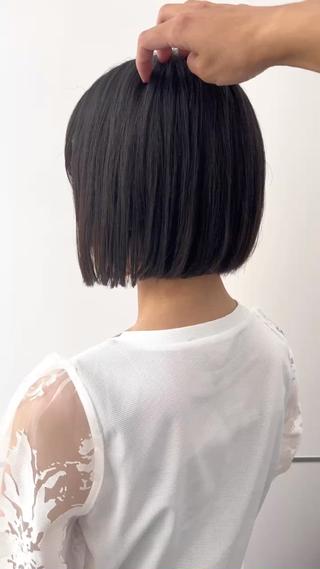 ︎パツっとミニボブ︎