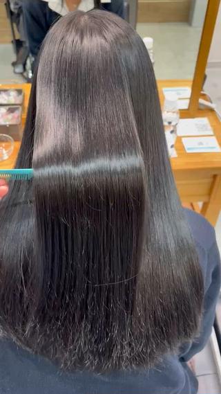 ロング カラーモデル募集 🤍momoha🤍のヘアスタイル
