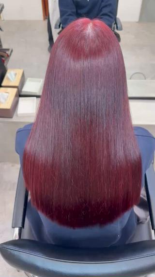ロング カラーモデル募集 🤍momoha🤍のヘアスタイル