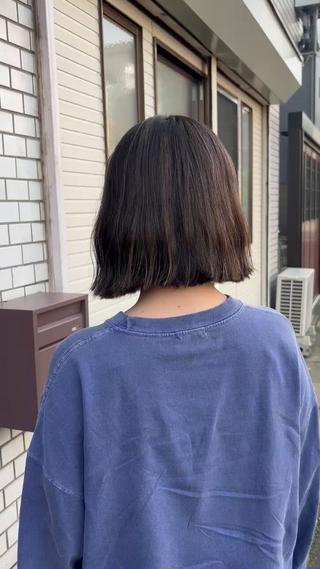 白髪ぼかしハイライト 