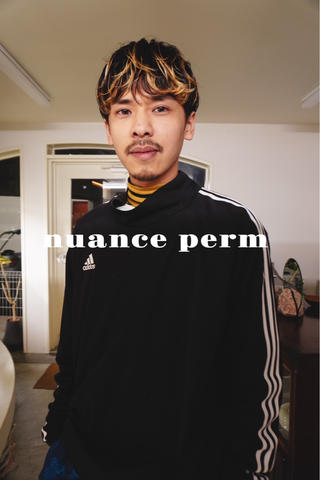 音楽をやっている方の
ニュアンスパーマ
ブリーチ毛へのパーマは基本お断りさせていただいておりますが、
いつも通って下さっている方で、しっかりケアをしていただける方にはやることがございます◎