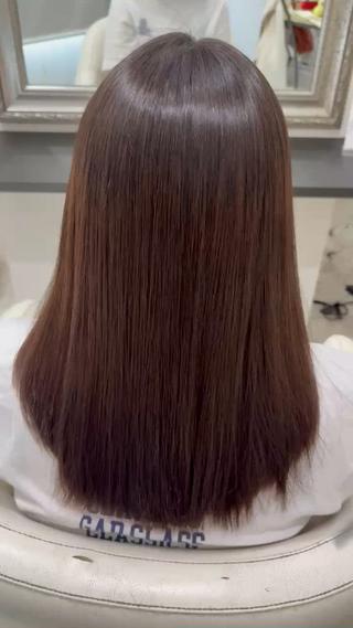 ミディアム 羽澤 亨威【髪質改善】のヘアスタイル