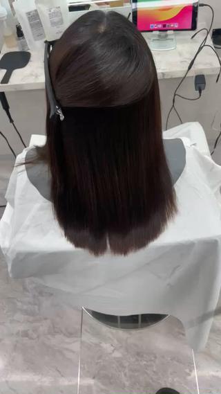 セミロング 青山 茂輝のヘアスタイル