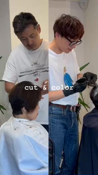 ショート カラー しんのすけ /モデルさん募集中のヘアスタイル