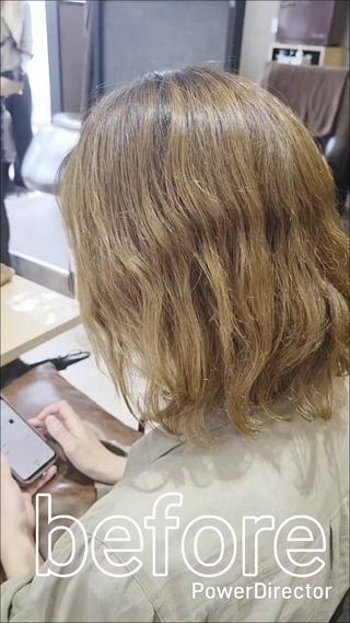 カラー THETAふじみ野 凌晟のヘアスタイル