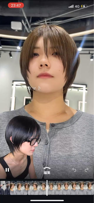 色味、明るさ変えたくないけど根元が気になる、、、
そんな方でもカラーでなるべくお色味変えずにつくります 