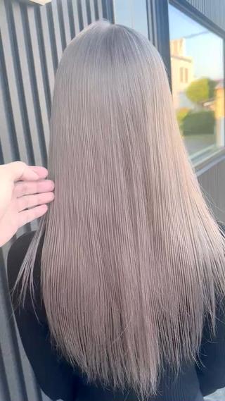 ロング カラー 加藤 佑二のヘアスタイル