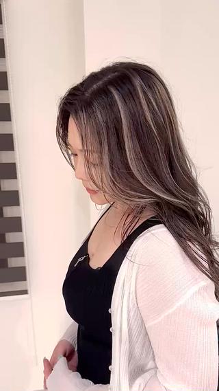 ロング カラー 加藤 佑二のヘアスタイル