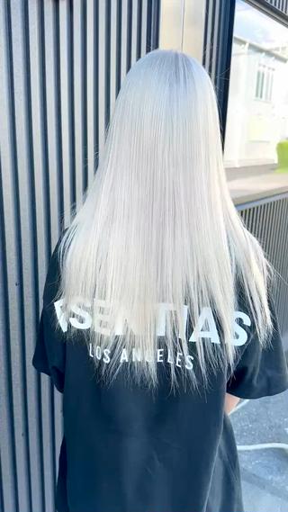 ロング カラー 加藤 佑二のヘアスタイル