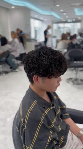 パーマ メンズ 🐺韓国風メンズ特化 あさひ🐺のヘアスタイル