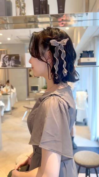 ヘアアレンジ ニュアンスヘア🪡 nenekaのヘアスタイル