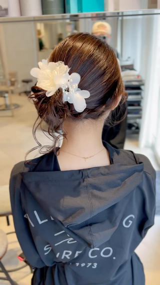 360度どこから見てもかわいいサイドお団子♡
