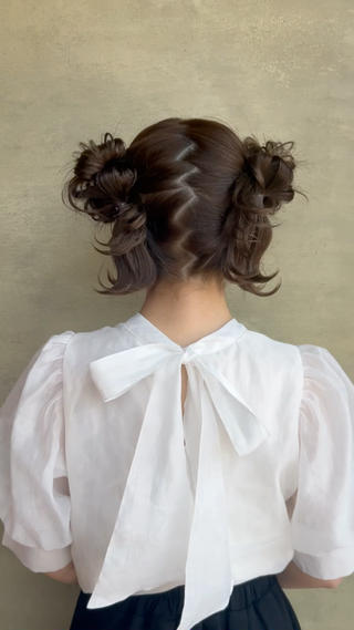 ヘアアレンジ ニュアンスヘア🪡 nenekaのヘアスタイル
