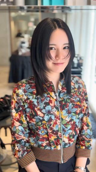 ハホニコトリートメントの髪質改善酸熱トリートメントで艶々美髪に