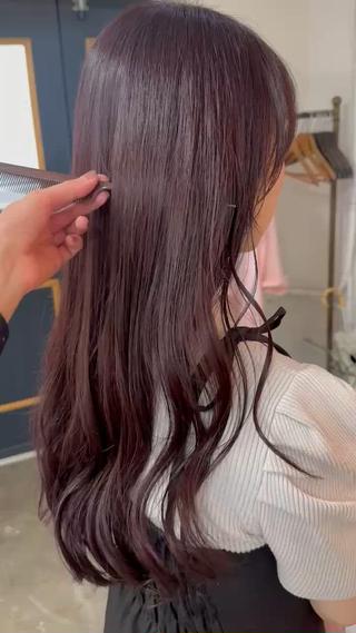 ロング NAGISA髪質改善 &透明感カラー🪞のヘアスタイル