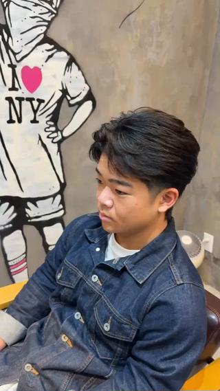 ショート 松下 寛人のヘアスタイル