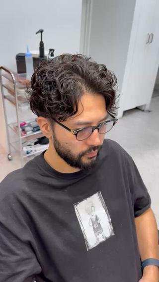 ショート パーマ fifth 村田 悠輔のヘアスタイル