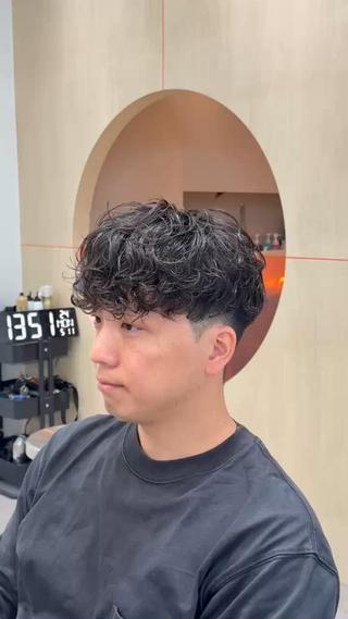 ショート パーマ fifth 村田 悠輔のヘアスタイル