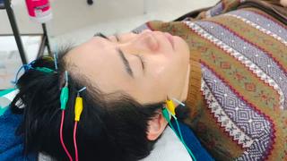 撮影前お顔の引き締めとリフトアップ 