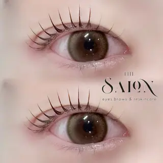 マツエク・マツパ THE SALON -thea-Rinaのマツエク・マツパデザイン