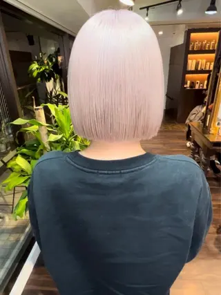 ショート ⭐️心斎橋カラーモデ ル⭐️SOUのヘアスタイル