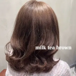 ロング カラー 髪質改善/縮毛矯正 松原和志のヘアスタイル