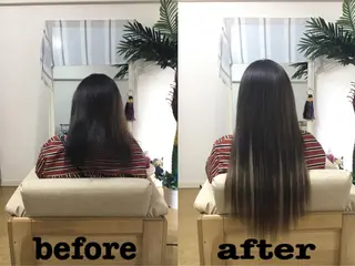 ロング KA BUのヘアスタイル