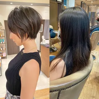 ショート ショート特化／銀座／ 冨田 湖翠のヘアスタイル