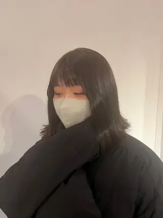 ミディアム 韓国好き🇰🇷 美容師MIKUのヘアスタイル