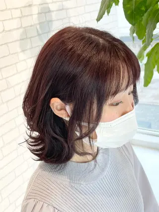 ミディアム カラー AMITYメンズ特化 ASUMIのヘアスタイル