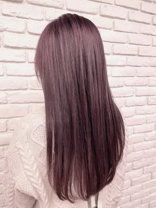 カラー ♡レイヤーボブ パーマ/うらら♡のヘアスタイル