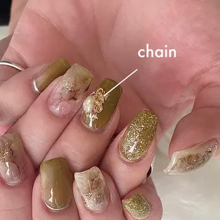ネイル Ray. /綺麗目ニュアンスのネイルデザイン